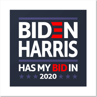 Joe Biden For President Harris 2020 Posters and Art